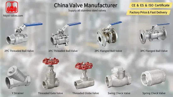 Full Bore Gas Water Oil Carbon Stainless Steel Ss 1 Inch Male Female Threaded Industrial Spring H71 H71W H74 Wafer Y Type Swing Non Return Check Valve